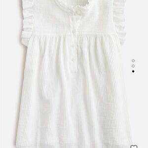 Jcrew garden top in soft gauze